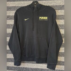 Nike Purdue University Boilermakers Track & Field Men's Hoodie Sweatshirt Small